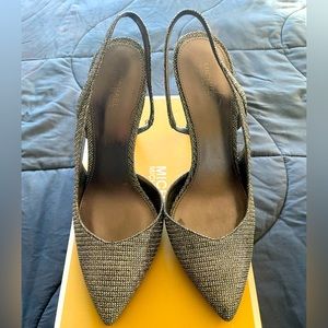 Michael Kors Silver heels